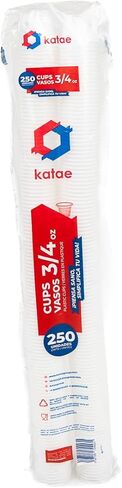 Katae Coffee cups, Cubano Mini disposable Colada, Cuban Style and espresso coffee cups 3/4 oz. (250 Pack) in Saudi Arabia