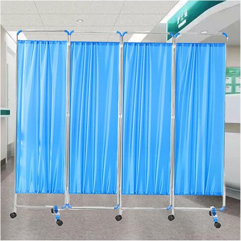 3/4/5/6Panel Hospital Screen,Folding Room Divider for Dividing Areas,for Clinical Examination Beauty Salon Home Partition(5piece) in Kuwait
