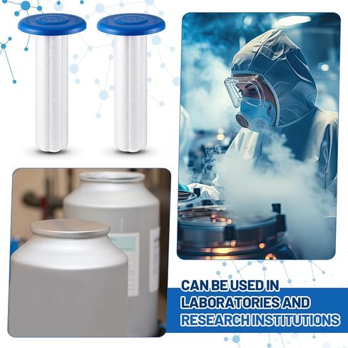 2 Pack Stopper for Liquid Nitrogen Storage Tank Suitable for Diameter 50 mm 2" LN2 Dewar Flasks Laboratory Grade Groove Polyurethane Bottle Stopper, Low Temperature Storage Tank Cover in Saudi Arabia