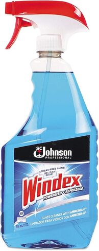 Windex Powerized Glass Cleaner with Ammonia-D (32-Ounce, 12-Pack, Spray Bottles) in Kuwait