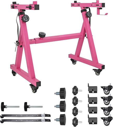 5 Core Piano Keyboard Stand Z Shape Shape Hightable Board Heavy Duty Board DJ Controller تقف W عجلات للبيانو الرقمي MIDI Pink - KS Z1 BPNK HD WHLS in Kuwait