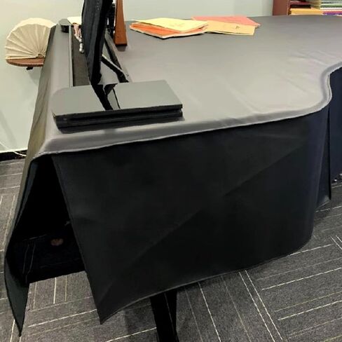 Baby Grand Piano Cover Household Dustproof Piano Cover Waterproof Leather Grand Piano Cover with Stool Cover & Footrest Cover(A,180cm/71inch) in Saudi Arabia