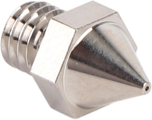 3D Printer Nozzle Tip 0.4mm Hardened Versatile Ni Plated Tip for Raise3D N Pro2 Pro3 E2 Series Seamless Connection to Prevent Clogging Thermal Conductivity in Saudi Arabia