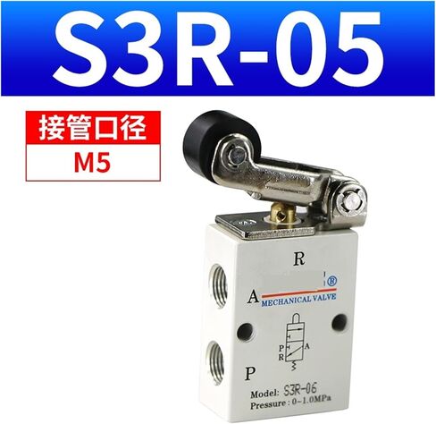 Mechanical valve S3B/S3R/S3L/S3HL/S3V-M5/06/08 Two-position three-way control valve S3R S3Y S3V S3V S3B(S3B-06) in Kuwait