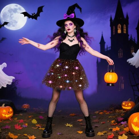 Light Up Tutus Sparkly Sequin Tutu LED Sequin Rave Outfit for Women and Girls in Kuwait