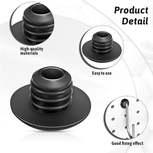 60 PEGS PEGBOARD HOOK COPSPERS CLIPS LOCKS PEG HOOK Organizer Organizer Accessories for 1/4 Ing PEG BOVER BUND TOOL TOUL in Saudi Arabia