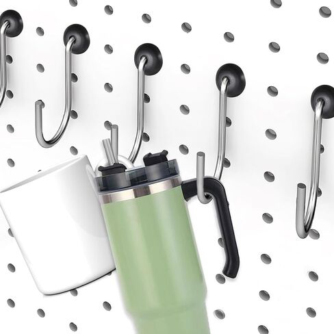 60 PEGS PEGBOARD HOOK COPSPERS CLIPS LOCKS PEG HOOK Organizer Organizer Accessories for 1/4 Ing PEG BOVER BUND TOOL TOUL in Saudi Arabia