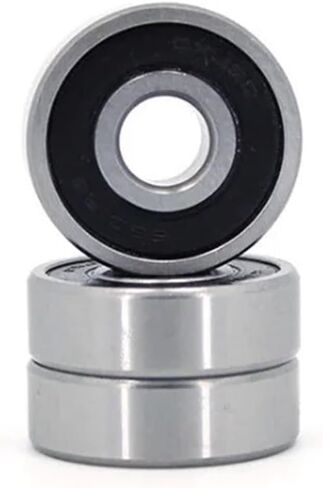 10pcs/Lot ABEC-5 S6005-2RS S6005RS 25 * 47 * 12 مم من الفولاذ المقاوم للصدأ كرة أخدود تحمل غطاء مطاطي مزدوج 25 × 47 × 12 مم in Saudi Arabia