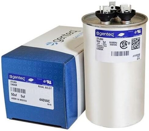P291-5054RS - 50 + 5 UF MFD 440 VALT VAC - ترقية مكثف الجولة المزدوجة in Saudi Arabia