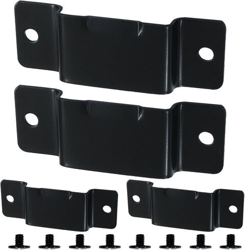 4Pcs Black Tap Measure Clips Metal Tape Holder Clips, Measuring Tape Belt Holder with Screw for Tool Leather Pocket in Saudi Arabia