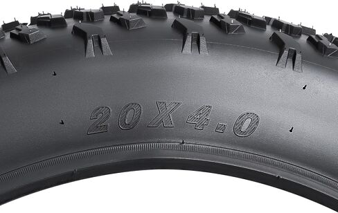 yunscm 1-pc 20 "إطار الدهون e-الدراجة 20 × 4.0 متوافق مع الدراجة الدهنية 20x4.0 20x4 إطار الدراجات الكهربائية (Y-1323) in Saudi Arabia