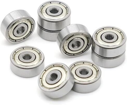 R3ZZ 3/6''x1/2''x0.196'' Inch 4.762 * 12.7 * 4.978 Ball Bearings Single Row Deep Groove Ball Bearings 5PCS in Saudi Arabia