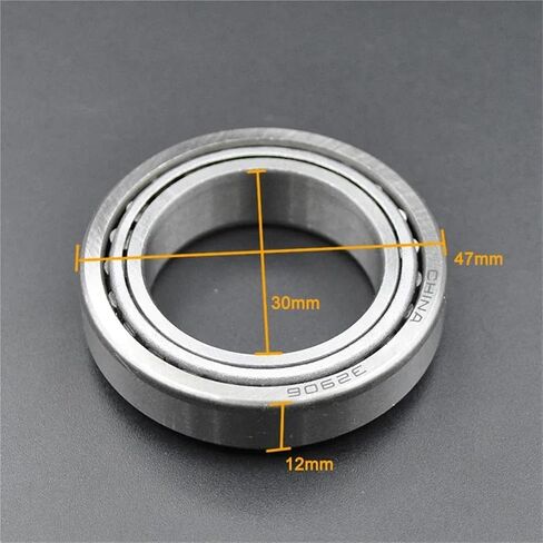2pcs Tapered Roller Bearings 32904 32905 32906 32907 32908 32909 32910 32911 2007904A Bore 20mm 25mm Tapered Bearing(32908 40x62x15mm) in Saudi Arabia