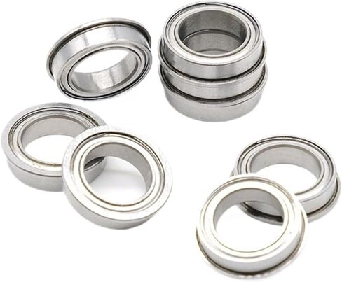 ABEC-7 F6700ZZ FLANGE تحمل 10x15 × 4 مم (5 أجزاء) أخدود عميق مزدوج محمي in Saudi Arabia