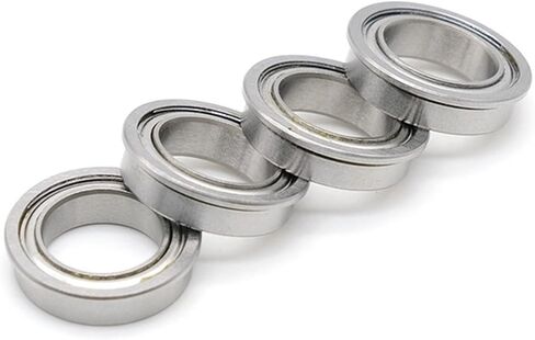 ABEC-7 F6700ZZ FLANGE تحمل 10x15 × 4 مم (5 أجزاء) أخدود عميق مزدوج محمي in Saudi Arabia