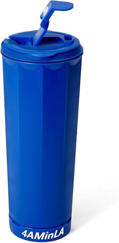 20 أوقية كأس مع القرن - البهلوان المثالي لعشاق الرياضة - زجاجة ماء قابلة لإعادة الاستخدام مثالية للهتاف في يوم اللعبة ، والاحتفال. (أحمر) in Kuwait