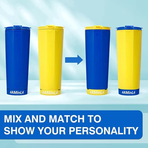 20 أوقية كأس مع القرن - البهلوان المثالي لعشاق الرياضة - زجاجة ماء قابلة لإعادة الاستخدام مثالية للهتاف في يوم اللعبة ، والاحتفال. (أحمر) in Kuwait