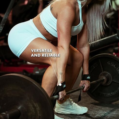 Tuff Lifting Straps - Wrist Straps for Weightlifting, Deadlifts, Powerlifting, and Strength Training - Ideal for Men and Women in Kuwait