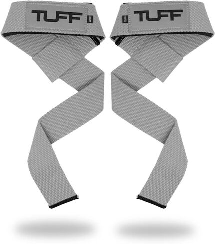 Tuff Lifting Straps - Wrist Straps for Weightlifting, Deadlifts, Powerlifting, and Strength Training - Ideal for Men and Women in Kuwait
