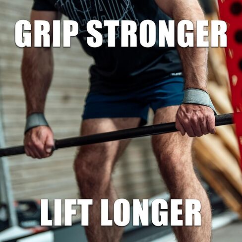 Tuff Lifting Straps - Wrist Straps for Weightlifting, Deadlifts, Powerlifting, and Strength Training - Ideal for Men and Women in Kuwait