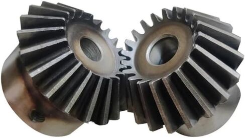 2pcs التروس المفعول 2m 20teeth الثقب الداخلي 8/10/12/14/15/16/17/18/19/19/20 مم 90 درجة حرارة زاوية تروس الصلب ثقب المسمار M5 (4pcs 2m 20 أسنان ، keyway 14mm 5mm) in Kuwait