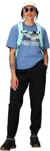 Marmot Women's Coastal Sleeve Shirt-رسومات مطبوعة على الشاشة على مزيج من القطن الناعم والتنفس والصديق للبيئة/بولي in Saudi Arabia