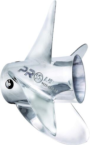 SOLAS Rubex Pro L4 Stainless Steel Interchangeable Hub Propellers - Prop RBX/PRO4 SS E/CS 24-15" x 24" 4 Blade (9577-150-24) in Saudi Arabia