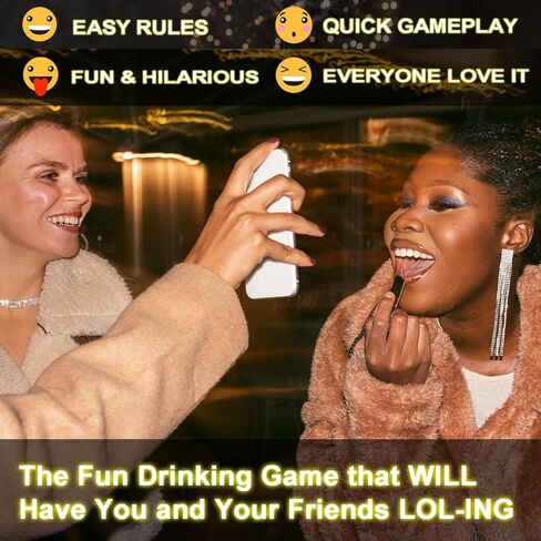 The Ultimate Drinking Card Game for Party Night - Drinking Game for Adults for Game Nights, Pregame, Couple Games, Bachelorette Party Games in Saudi Arabia