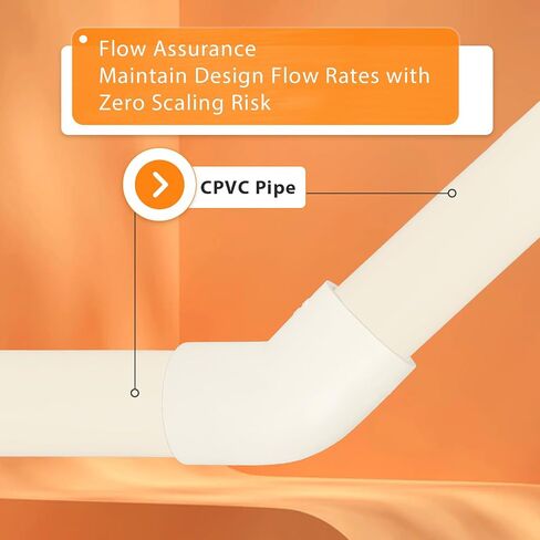 30 عبوة Hesun Slip CPVC 45 ° كوع ، 1 "مقبس X 1" ، لاتصال تركيب أنابيب CPVC in Saudi Arabia