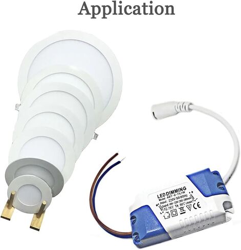 LED تعتيم 6-7X1W LED جهد مدخلات إمدادات الطاقة AC220V 260-280MA لضوء لوحة الخلية أسفل ضوء أسفل in Saudi Arabia