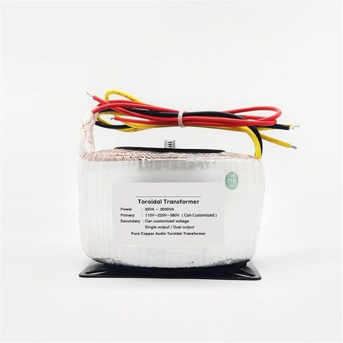 250W Toroidal Transformer Dual Output 9V-0-9V /12V 15V 18VPure Copper Wire Amplifier Transformer Input 220V 110V Ring Core(Input 380V,18V-0-18V) in Saudi Arabia