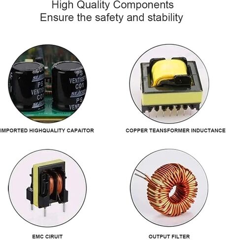 100-240V AC to DC 5V 8A 40W Converter Switch Mode Power Supply LED Lighting Transformer Drive Adapter DC5V AC/DC-Enclosed SMPS in Saudi Arabia
