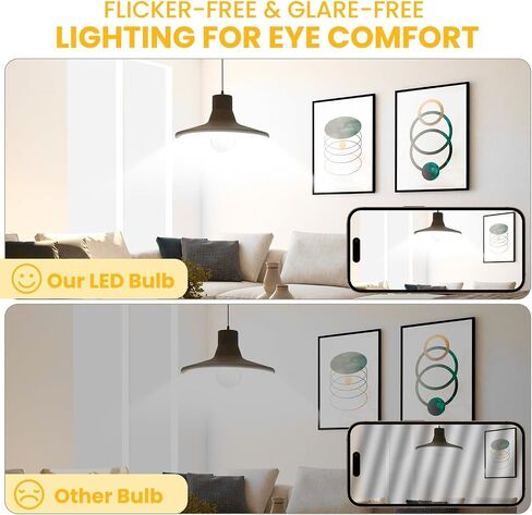 مصابيح مصباح LED مشرقة فائقة ، 150 واط مكافئة ، 5000 كيلو أبيض ضوء النهار ، 2600 لومين مرتفع ، قاعدة E26 ، غير قابلة للتجويف ، A21 19W مصابيح LED بيضاء مشرقة كفاءة في الطاقة لشرفة المكاتب المنزلية ، 6 حزم in Kuwait