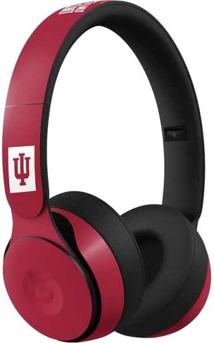 Skinit Decal Audio Skin Compatible with Beats Solo Pro - Officially Licensed Indiana University Hoosiers Design in Saudi Arabia