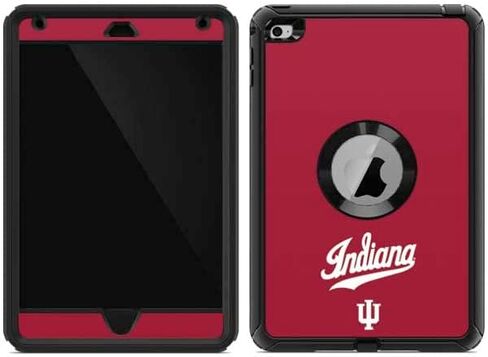 Skinit Skinit Skin Compatible مع Otterbox Defender iPad Mini 4 - تصميم جامعة إنديانا المرخص رسميًا IU Hoosiers Design in Saudi Arabia