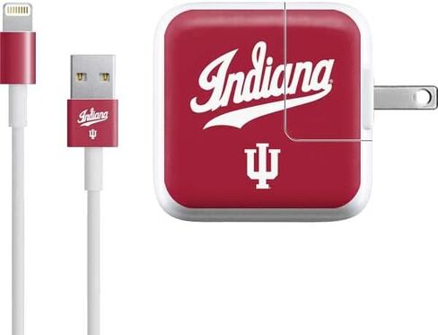 Skinit Decal Other Skin Compatible with iPad Charger (10W USB) - Officially Licensed Indiana University IU Hoosiers Design in Saudi Arabia