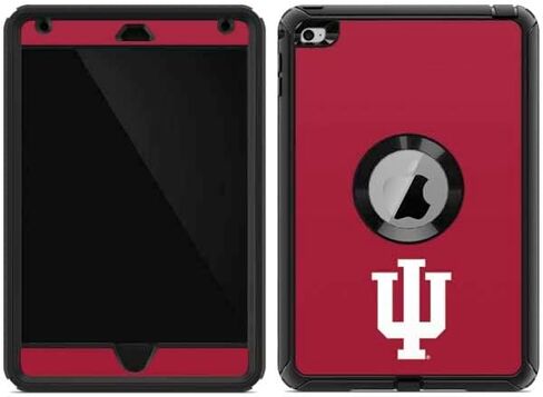 Skinit Decal Skin Compatible with OtterBox Defender iPad Mini 4 - Officially Licensed Indiana University IU Logo Design in Saudi Arabia