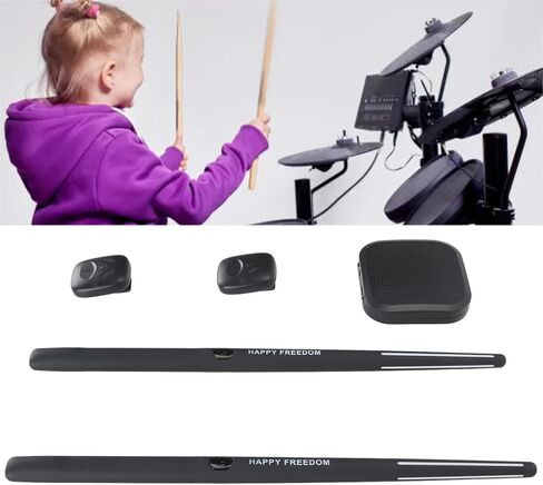 طبل جيب الطبل ، طبول الهواء للبالغين ، مجموعة طبل كهربائي للأطفال ، طبل الهواء الرقمي المحمول in Kuwait