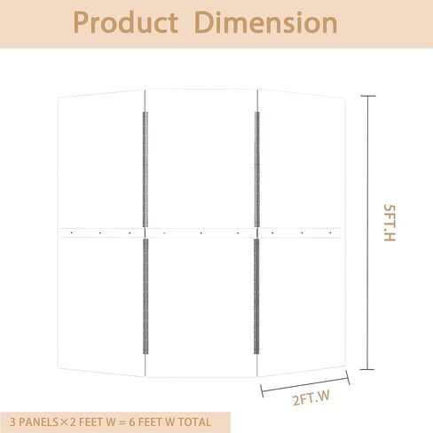 Portable Drum Shield. Converts to 2ftx6ft. Full-Length Stainless Steel Hinges. Drum Cage for Home, Church, Practice & Performances (5 panels with deflectors). in Saudi Arabia