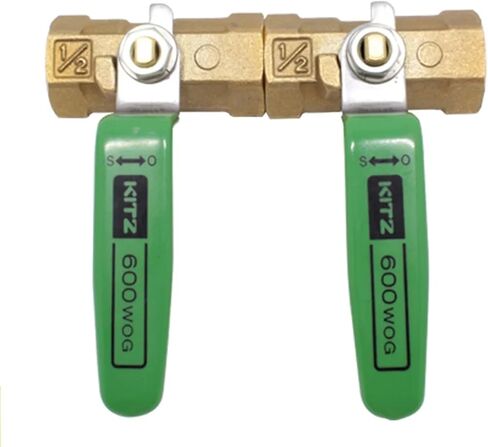 Kitz Original 1/2inch DN15 3/4INCH DN20 1INCH DN25 TK TYPE 600 صمام الكرة النحاسي المزور غاز زيت الماء (DN15) in Kuwait