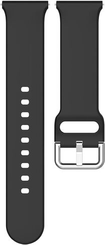 حزام أسود e ecsem متوافق مع Itouch Air 4 & Itouch Air 3 (44mm) Silicone Sport Sport Quick Freexband in Saudi Arabia