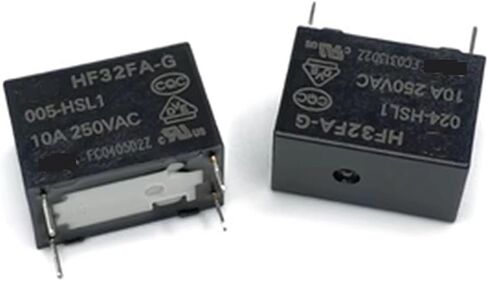 5pcs HF32FA-G-005-HSL1 HF32FA-G-012-HSL1 HF32FA-G-024-HSL1 HF32FA-G-005-HSL2 HF32FA-G-012-HSL2 HF32FA-G-024-HSL2 (HF32FA-G-012-HSL2 in Saudi Arabia