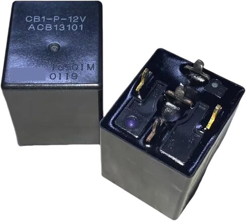 2PCS Cb1-p-12v Automobile Central Control Current 5-pin DC electromagnetic Power Relay CB1aH-P-12V CB1a-P-12V(CB1A-P-12V) in Saudi Arabia