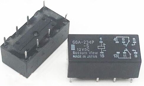 G6A-234P-S 12VDC G6A-234P-S-12VDC G6A-234P G6A 234P DC12V 12V Relay DIP8 in Saudi Arabia