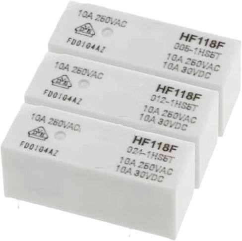 10pcs/lot HF118F-012-1HS5T 12V 12VDC DC12V 4PIN 10A HF118F-005-1HS5T HF118F-024-1HS5T 5V 24V 5VDC 24VDC (HF118-024-1HS5T) in Saudi Arabia