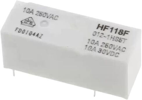 10pcs/lot HF118F-012-1HS5T 12V 12VDC DC12V 4PIN 10A HF118F-005-1HS5T HF118F-024-1HS5T 5V 24V 5VDC 24VDC (HF118-024-1HS5T) in Saudi Arabia