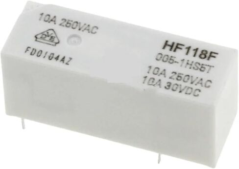10pcs/lot HF118F-012-1HS5T 12V 12VDC DC12V 4PIN 10A HF118F-005-1HS5T HF118F-024-1HS5T 5V 24V 5VDC 24VDC (HF118-024-1HS5T) in Saudi Arabia