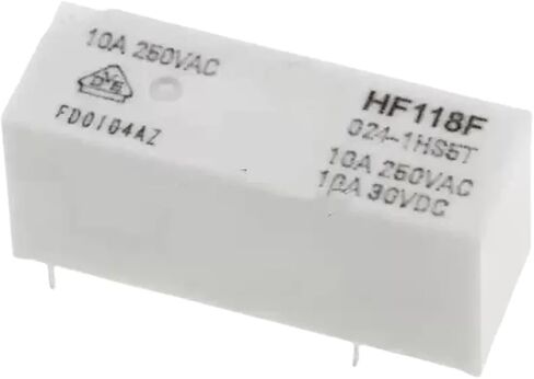 10pcs/lot HF118F-012-1HS5T 12V 12VDC DC12V 4PIN 10A HF118F-005-1HS5T HF118F-024-1HS5T 5V 24V 5VDC 24VDC (HF118-024-1HS5T) in Saudi Arabia