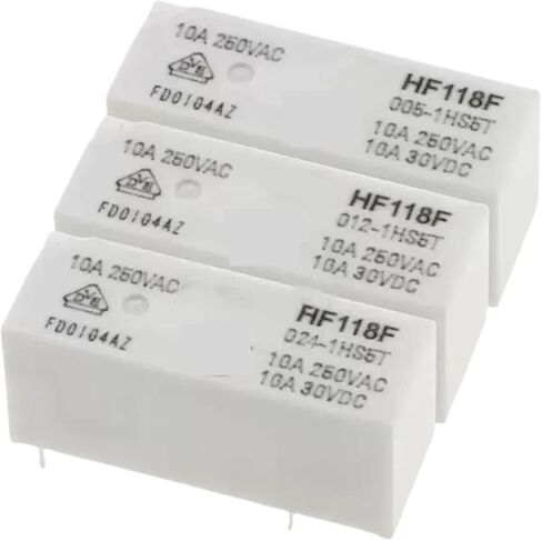 10pcs/lot HF118F-012-1HS5T 12V 12VDC DC12V 4PIN 10A HF118F-005-1HS5T HF118F-024-1HS5T 5V 24V 5VDC 24VDC (HF118-024-1HS5T) in Saudi Arabia