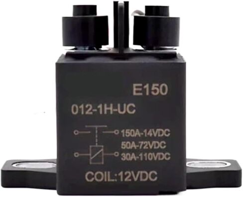 150A Strong Magnetic arc extinguishing Automotive DC high Voltage electromagnetic Relay DC12V24V48V60V72V Motor Load 150A contac(E150-48V) in Saudi Arabia